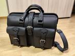 Saddleback Leather Flight Bag Leather Briefcase, Verzenden, Nieuw, Zwart, Leer
