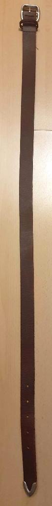 Prachtige G-star Raw riem, buffelleer, Minder dan 3 cm, 80 tot 90 cm, Bruin, Verzenden
