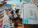 Nette wii met toebehoren, Spelcomputers en Games, Ophalen, Gebruikt, Zonder controller, Met games