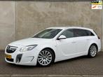 Opel Insignia Sports Tourer 2.8 T OPC 4x4, Recaro, VOL,, Auto's, Euro 5, Gebruikt, Zwart, Leder en Stof