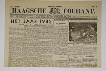 31 december 1942 - Haagsche Courant | Heruitgave 1994 beschikbaar voor biedingen