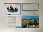 Landini trekker tractor folder brochure, Ophalen of Verzenden, Gelezen