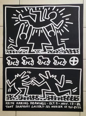 Keith Haring - Tony Shafrazi Gallery - 1982 beschikbaar voor biedingen