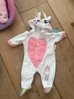BABY born Unicorn onesie, Kinderen en Baby's, Ophalen of Verzenden, Zo goed als nieuw, Babypop