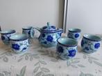Chinees porselein Theepotje met 6 kommetjes, Antiek en Kunst, Ophalen of Verzenden