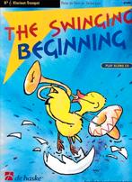 Bb klarinet-trompet-Grade 1-The Swinging Beginning +cd-net, Overige genres, Overige soorten, Ophalen of Verzenden, Zo goed als nieuw