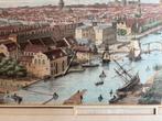 Fraaie steendruk “Panorama d’Amsterdam” Buffa en Zonen 1856, Antiek en Kunst, Kunst | Etsen en Gravures, Ophalen