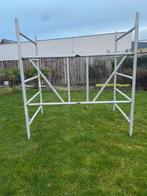 Inklapbare aluminium steiger, Ophalen, Gebruikt, Rolsteiger of Kamersteiger, Minder dan 2 meter