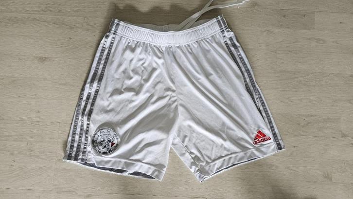 Ajax THUIS Short! Seizoen 21/22! Mt S!, Kleding | Heren, Sportkleding, Zo goed als nieuw, Voetbal, Blauw, Ophalen of Verzenden