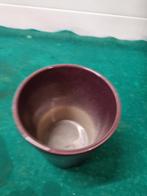 bloempot bordeau rood geribbeld, Tuin en Terras, Bloempotten, Ophalen of Verzenden, 'T Olde Gre-j, Info@toldegrej.nl, Endepoelstraat 20f Didam