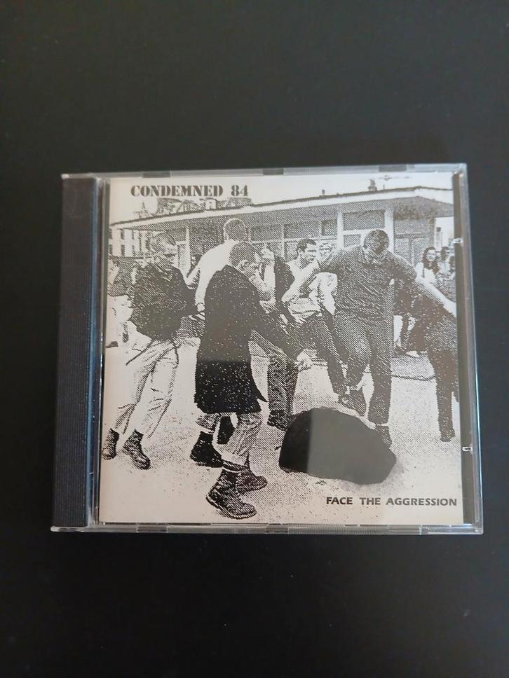 Condemned 84 face the aggression/ oi punk cd, Cd's en Dvd's, Cd's | Hardrock en Metal, Zo goed als nieuw, Ophalen of Verzenden