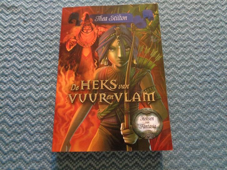 De HEKS van VUUR en VLAM - Heksen van Fantasia- Thea Stilton, Boeken, Kinderboeken | Jeugd | 10 tot 12 jaar, Nieuw, Fictie, Ophalen of Verzenden