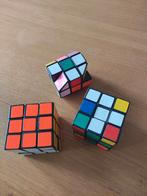 Rubiks cube rubiks kubus 3 stuks, Ophalen of Verzenden, Minder dan 500 stukjes, Gebruikt, Rubik's of 3D-puzzel