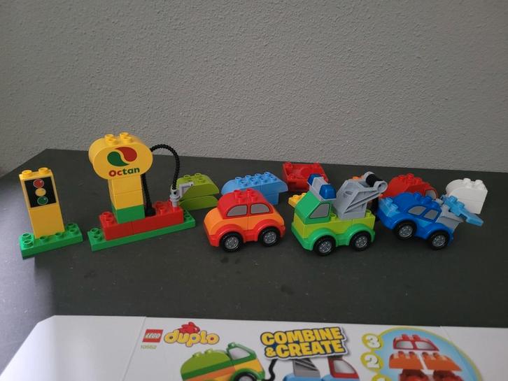 Duplo creatieve auto's 10552, Kinderen en Baby's, Speelgoed | Duplo en Lego, Zo goed als nieuw, Duplo, Complete set, Ophalen of Verzenden