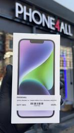 APPLE IPHONE 14 128GB PURPLE  NIEUWESTAAT, Ophalen of Verzenden, Nieuw, Zonder abonnement, Zonder simlock