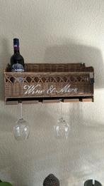 Riviera maison hang wijn rek aan de muur, Huis en Inrichting, Woonaccessoires | Wijnrekken, Ophalen of Verzenden, Zo goed als nieuw