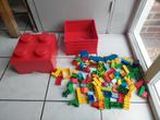Opbergbox gevuld met LEGO duplo, Ophalen of Verzenden, Zo goed als nieuw, Duplo
