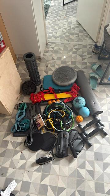 Fitness materialen voor thuis  beschikbaar voor biedingen