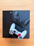 Sony PS4 500GB, twee controllers, Spelcomputers en Games, Spelcomputers | Sony PlayStation 4, Ophalen, Met 2 controllers, Original