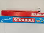 Junior scrabble, scrabble en draaiplateau, Hobby en Vrije tijd, Gezelschapsspellen | Bordspellen, Ophalen, Zo goed als nieuw