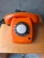 Retro oranje t65 telefoon, Telecommunicatie, Vaste telefoons | Niet Draadloos, Ophalen of Verzenden, Zo goed als nieuw