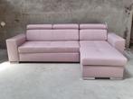 Hoekbank Axel Roze / Normaal €850 nu €650, 250 tot 300 cm, Hoekbank, 150 cm of meer, Driepersoons