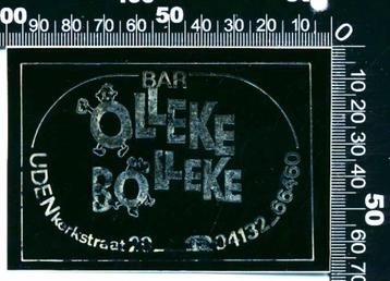 Sticker: Bar Olleke Bolleke - Uden (3) beschikbaar voor biedingen