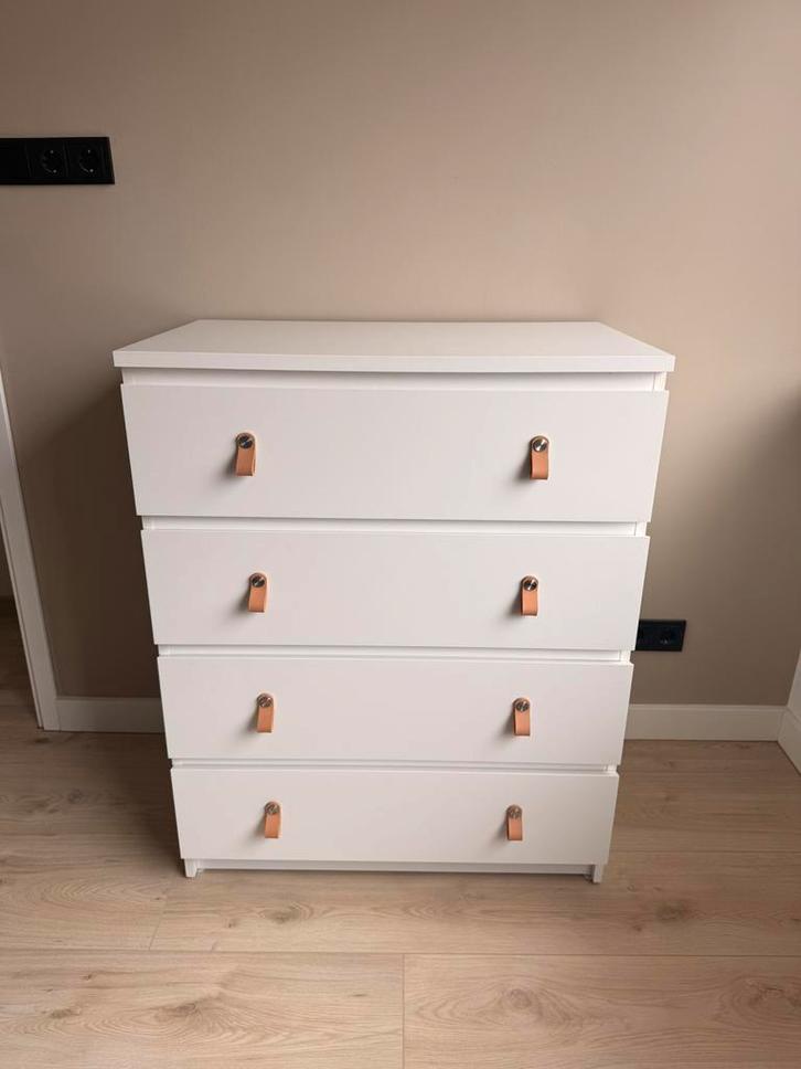 Ikea Malm ladekast 80 b x 100 h x 50 d, Huis en Inrichting, Kasten | Ladekasten, Gebruikt, Minder dan 100 cm, 50 tot 100 cm, 25 tot 50 cm