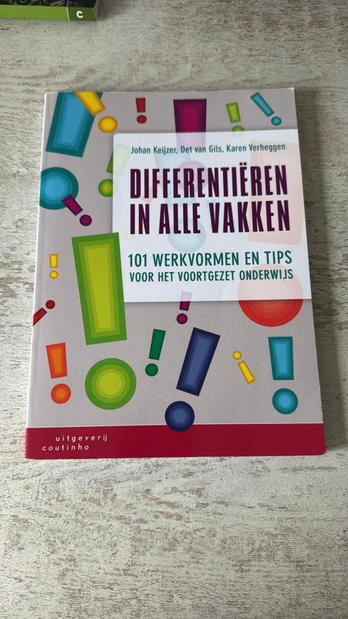 Studieboek: Differentiëren in alle vakken, Boeken, Studieboeken en Cursussen, Zo goed als nieuw, HBO, Beta, Ophalen