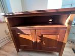 Mahonie bruin houten tv kast dressoir tvmeubel, Huis en Inrichting, Kasten | Secretaires, Ophalen, Gebruikt