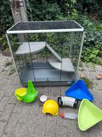Ferplast rattenkooi, Dieren en Toebehoren, Ophalen, Kooi, Gebruikt, 60 tot 90 cm