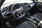 Audi Q3 Sportback 45 TFSIe | 3x S-Line | Panoramadak | 360 C, Zwart, Zwart, Parkeercamera, Nieuw