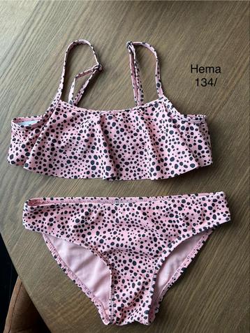 2 Bikini's Maat 134/140 HEMA & H&M beschikbaar voor biedingen