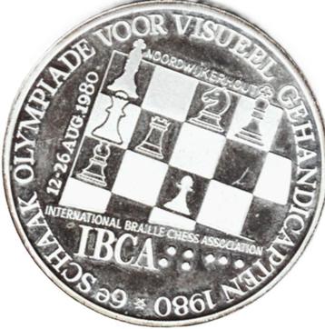6é SCHAAK OLYMPIADE VOOR VISUEEL GEHANDICAPTEN 1980 beschikbaar voor biedingen