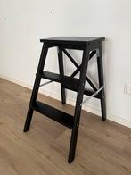 IKEA Bekväm Opstap Kruk - Zwart, Ophalen, Zo goed als nieuw, Hout