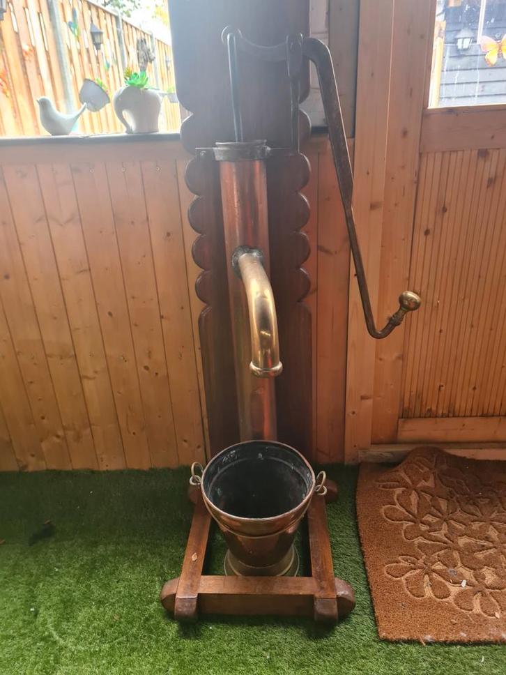Koperen Waterpomp - Decoratief & Functioneel, Antiek en Kunst, Antiek | Gereedschap en Instrumenten, Ophalen