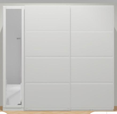 Grote Pax kast, Huis en Inrichting, Kasten | Kledingkasten, Zo goed als nieuw, 200 cm of meer, 200 cm of meer, 50 tot 75 cm, Ophalen