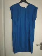 Prachtig eenvoudig kobaltblauw jurkje BZR 40 snazzeys, Kleding | Dames, Maat 38/40 (M), Zo goed als nieuw, BZR, Onder de knie