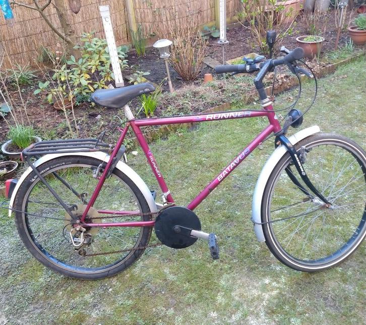 Batavus Runner (jonge)herenfiets, Fietsen en Brommers, Fietsen | Jongens, Gebruikt, Handrem, Versnellingen, Ophalen