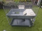 Konijnen - cavia hok ferplast zeer goed., Dieren en Toebehoren, Ophalen, Kooi, Cavia, Zo goed als nieuw