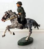Duitse ruiter ca. 1935 op springend paard, Antiek en Kunst, Antiek | Speelgoed, Ophalen of Verzenden