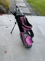 US Kids Golf Set - Roze Golftas met Clubs kids 4/5 years, Sport en Fitness, Golf, Ophalen, Gebruikt, Set, Overige merken