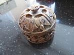 Bewerkt speksteen sieradendoos, carved soapstone jewelry box, Ophalen of Verzenden, Nieuw