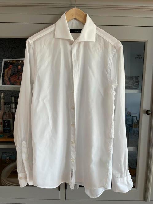 Dutch Dandies Wit Overhemd Maat 40, Kleding | Heren, Overhemden, Zo goed als nieuw, Halswijdte 39/40 (M), Wit, Ophalen of Verzenden