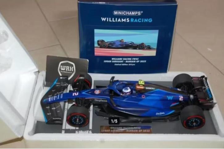 SALE !! 1:18 WILLIAMS FW45 SARGEANT F1 Minichamps WRH, Hobby en Vrije tijd, Modelauto's | 1:18, Zo goed als nieuw, Auto, MiniChamps