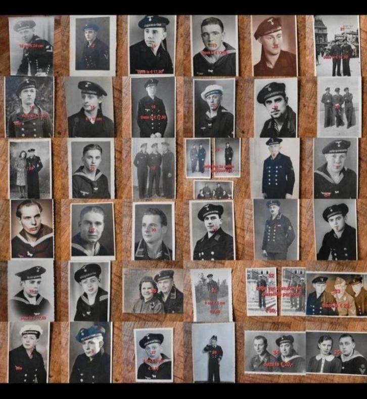Verzameling 2. - foto Duits WW2 Kriegsmarine matroos, Verzamelen, Militaria | Tweede Wereldoorlog, Marine, Foto of Poster, Duitsland