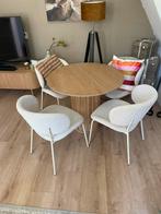 Eettafel, Ophalen, 100 tot 150 cm, Rond, Zo goed als nieuw
