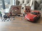 Playmobil Porsche, Ophalen of Verzenden, Gebruikt, Complete set