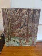 Schilderij van Paul Johann Walch - Boslandschap, Ophalen