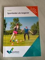 De sportleider als lesgever. Nieuw boek ivm stoppen studie., Ophalen of Verzenden, Zo goed als nieuw, Overige niveaus, Nederlands